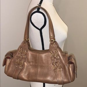 COLE HAAN VILLAGE LEATHER SHOULDER BAG